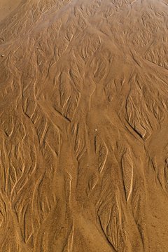 Sandstruktur Abfluss