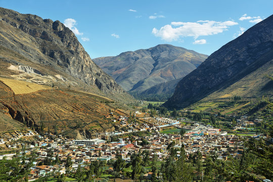 Tarma valley and Acobamba village near Tarma