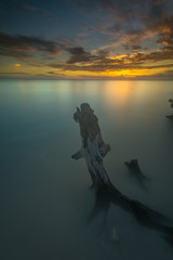 beatiful beach on mentawai island