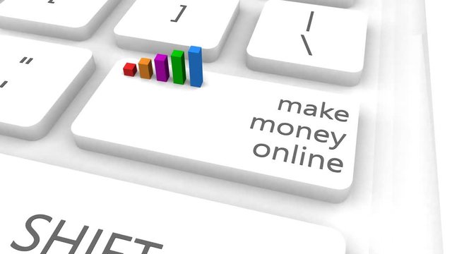 Make Money Online With One Keyboard Button Click