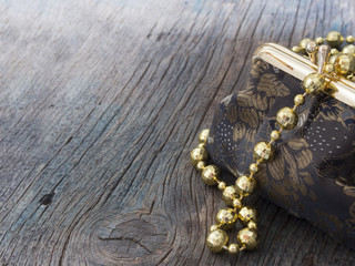 female accessories in retro arrangement