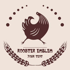 Logo of the poultry farm.