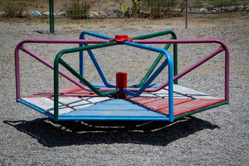 Spielplatz Kinderkarusell