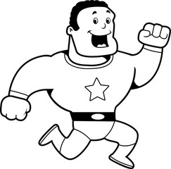 Superhero Running