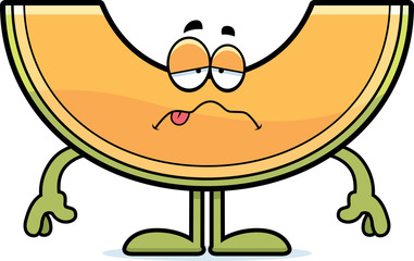 Sick Cartoon Cantaloupe