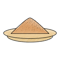 Ground gardening isolated icon vector illustration graphic design