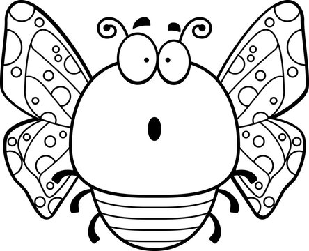 recommend clip art: Surprised Little Butterfly