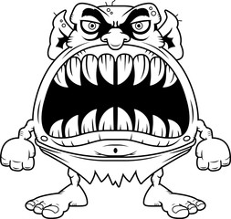 Angry Cartoon Goblin