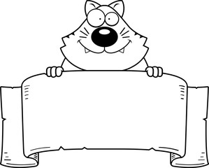 Cartoon Cat Banner