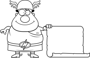Cartoon Hermes Sign