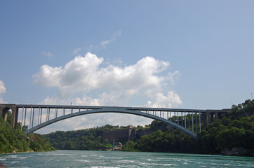 Rainbow bridge pont canada niagara USA