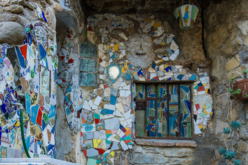 Murales a Bussana Vecchia, Italy