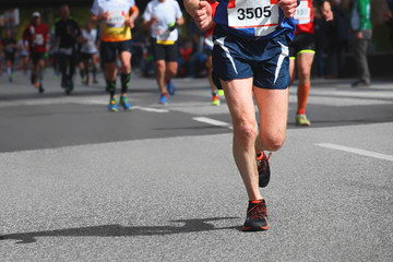 Marathon Läufer