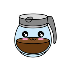 Kettle kitchenware utensil kawaii cute cartoon