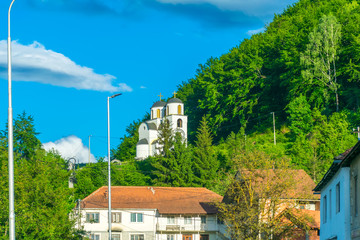 The temple in the village of Murino, dedicated to the victims of NATO aggression.
