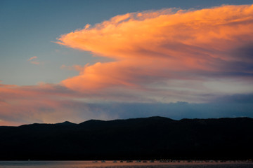 Orange Clouds