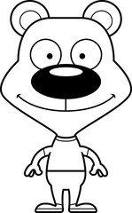 Cartoon Smiling Bear