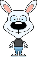 Cartoon Smiling Bunny