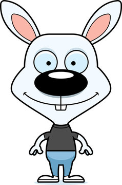 Cartoon Smiling Bunny