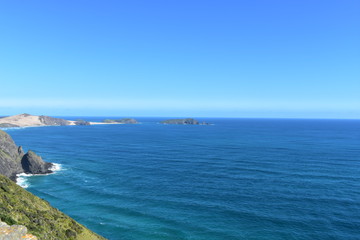 Landscapes, nature, lighthouse, beach