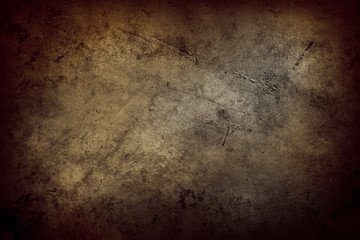 Brown grunge concrete texture wall background
