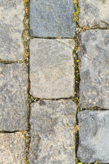 Stone paved background, texture or pattern