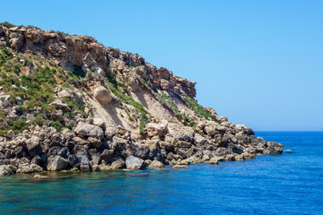 Seronisos Island rocks