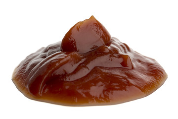 Ketchup Blob Isolated