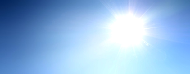 Sonniger Himmel