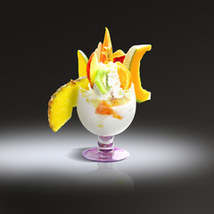 Leckeres Eis im Becher