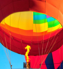 Fototapeta premium Balloon Fire