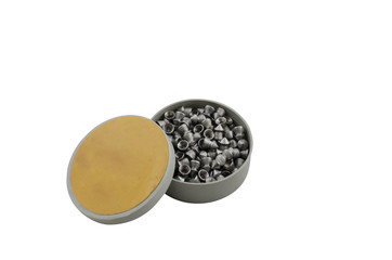 air rifle bullet in box