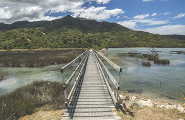 Fototapeta premium abel tasman coast walk, new zealand