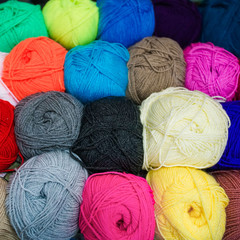 Yarn for knitting.  wool yarn