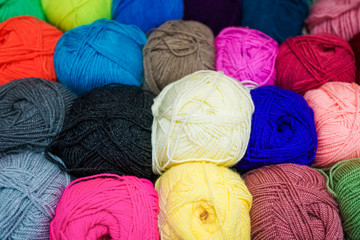 Yarn for knitting.  wool yarn