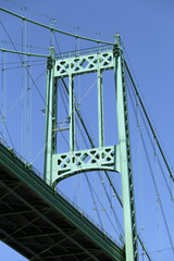 Obraz premium Suspension Bridge