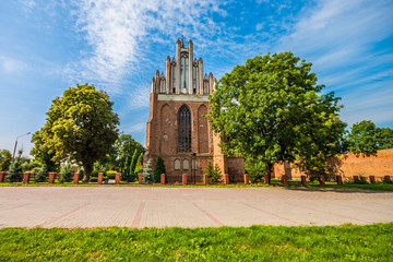 Medieval Stara Fara Church in Swiecie, Poland