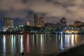 Fototapeta premium miejskie światła