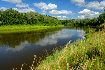 Fototapeta na wymiar Gauja River in Latvia
