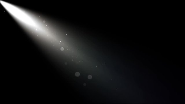 floating dust particles spot light background