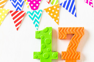 Birthday party decorations