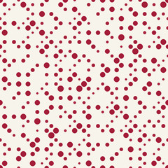 geometric dots deco art seamless pattern design