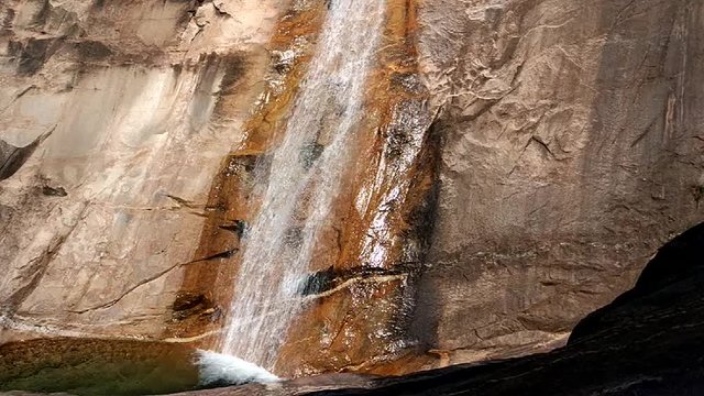 Slow motion video of Jiulong waterfall in Huangshan, Anhui, China