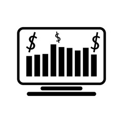 Vector icon computer