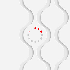 Abstract Damask Graphic Design. Futuristic Luxury Background