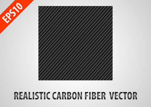 Fototapeta carbon fiber fabric material textile industry texture sheet pattern background vector.