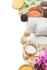 spa concept isolated on white