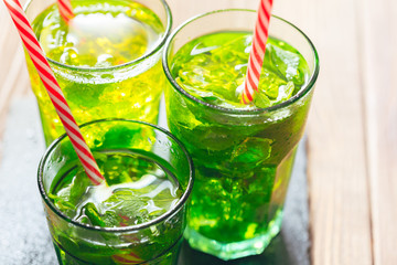 Summer mojito cocktail