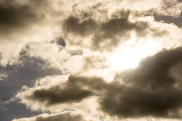 Fototapeta premium dramatischer Wolkenhimmel