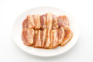 豚バラ肉（味付）